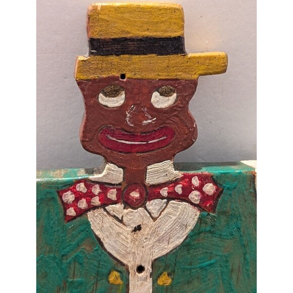 Circa 1940 Dancing Dan Articulated Hand Painted/Carved Doll Figure - Picture 2 of 13